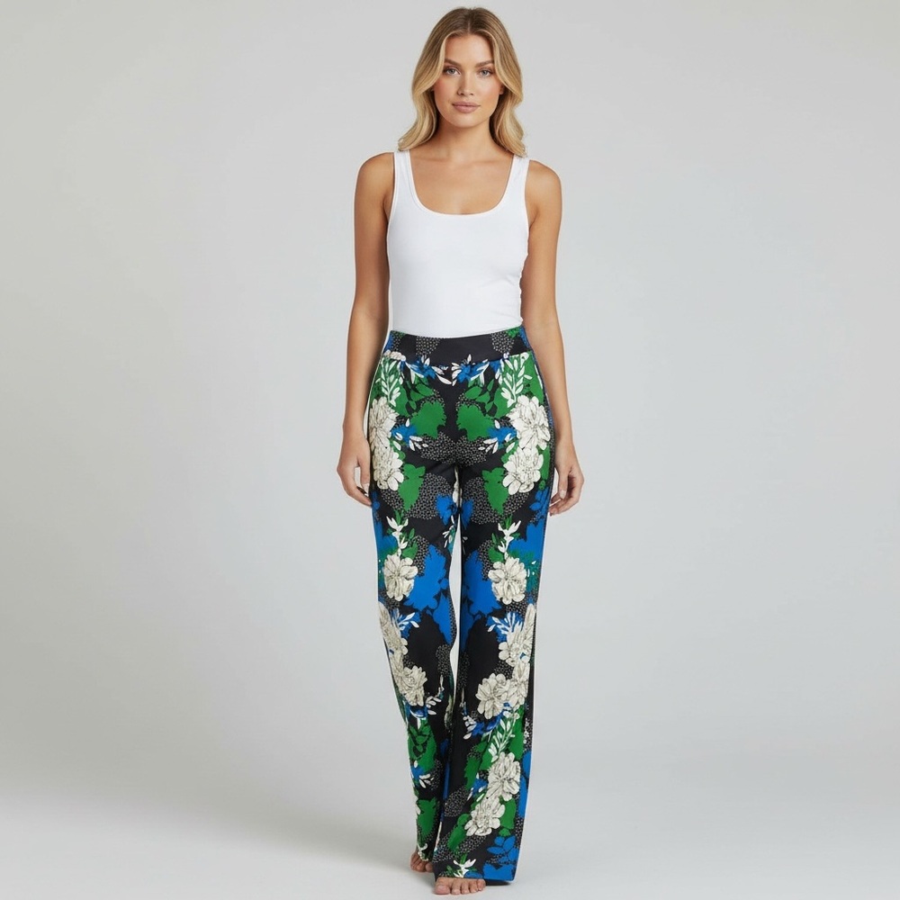 INC | Statement Floral Wide Leg Trousers
